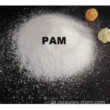 Polymer anionisches Flockungsmittelpulver Pam Polyacrylamid